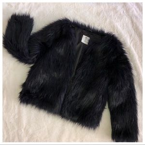 Faux Fur Coat from H and M.